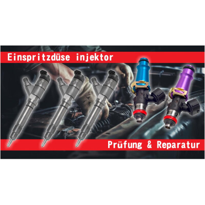 Einspritzdüse Injektor Prüfung &amp;...