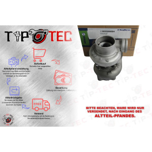 Neu Turbolader 11009900004 S100  BF4M2012C 04258199 ET342743