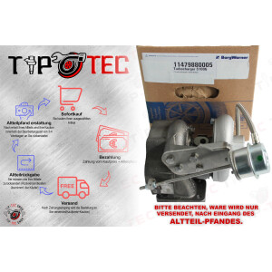 Neu Turbolader 11479880005 Deutz Fahrzeug AgroPlus 410 TCT30
