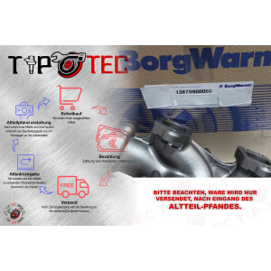 Neu Turbolader 13879900066 DAF CF 85 12.903 2005-2013 138797