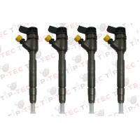 4x Einspritzdüse injektor BOSCH 0445110574 A6510703187 Mercedes V & Vito W447 G