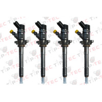 4x Einspritzdüse Injektor 0445110259 Ford Peugeot Volvo Citröen 1,6 HDI 0986435126 G