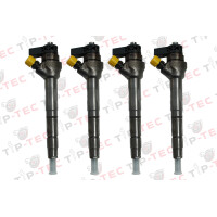 4x Einspritzdüse Injektor BOSCH  0445110369 03L130277J 