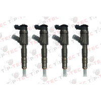 4x Einspritzdüse injektor BOSCH 0445110489 Ford B C-Max Fiesta Focus 1,5 0986435288 G