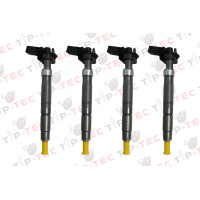 4x Einspritzdüse Injektor 0445116035 0445116034 VW T5 2