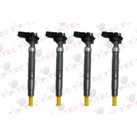 4x Einspritzdüse Injektor 0445116035 VW T5 AMAROK 2,0 TDI MULTIVAN 03L130277C