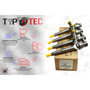 4x Einspritzdüse 0445110175 0986435089 Injektor Opel As