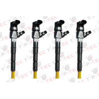 4x Einspritzdüse Bosch 0445110300 Alfa Romeo Lancia Opel Fiat Bravo Doblo 1.6 D 55206704