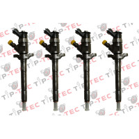 4x Einspritzdüse Injektor BOSCH 0445110297 0445110281 Citroen Peugeot 1.6 HDi 16 09849580