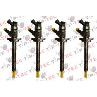 4x Einspritzdüse Injektor 0445110311, 0986435146, 1980L1, 9662003380, für Citroen Peugeot 207 307 1.6 HDi 55 66 KW G