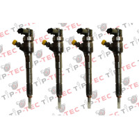 4x Einspritzdüse Injektor BOSCH 0445110351 Fiat Ford 1.