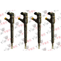 4x Einspritzdüse Injektor Bosch 0445110614 55219886 Alf