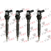 4x Einspritzdüse Injektor Bosch 0445110617 BMW X drive 