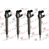 4x Einspritzdüse injektor 0445110473 0445110472 04L130277AD 1.6 TDI VW Audi Golf Seat Skoda