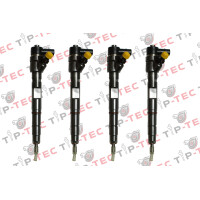 4xEinspritzdüse Injektor Bosch 0445110158 0986435168 05