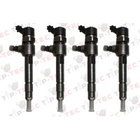 4 x Einspritzdüse Injektor Bosch 0445110019 0986435006 