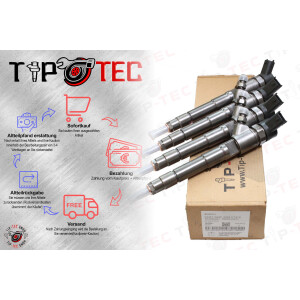 4 x Einspritzdüse Injektor 0445110435 Fiat Ducato Iveco