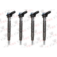 4x Einspritzdüse Injektor Bosch 0445116018 0445116017 3