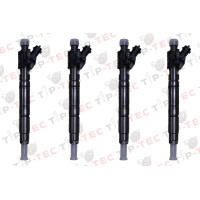 4x Einspritzdüse Injektor 0445117053 Jaguar Land Rover 