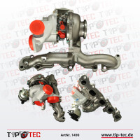 NEU Turbolader BM007S 04L253010B Audi Seat Skoda VW 2.0D 400