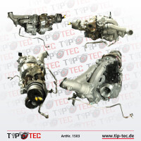 Turbolader BorgWarner Mercedes-Benz Bi-Turbo OM654 2.0 CDI 5